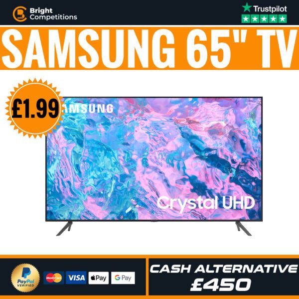 Samsung 65" Smart 4K Ultra HD TV