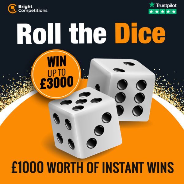 Roll the Dice + 20 Instant Wins Worth £1,000