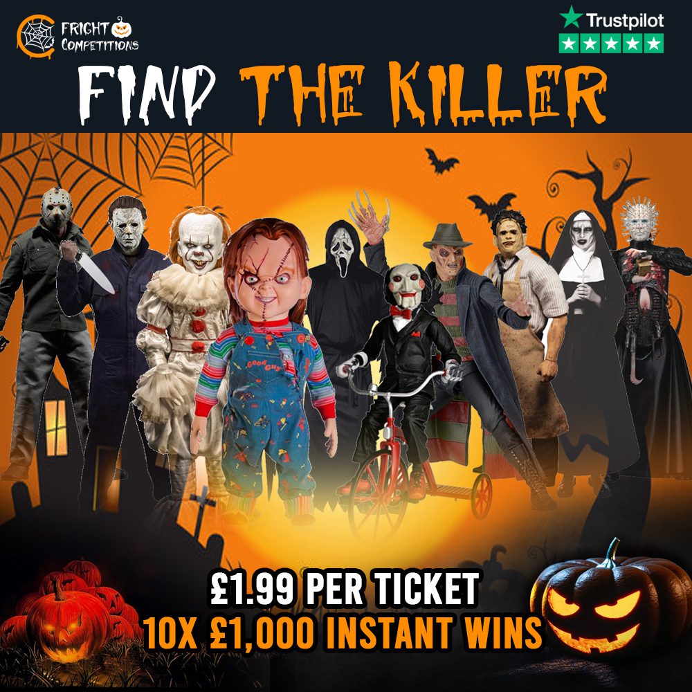 Find the Killer! £1,000 Jackpot / 10x £1,000 Instant Wins - Bright ...