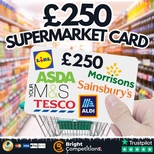 £250 Supermarket Gift Card