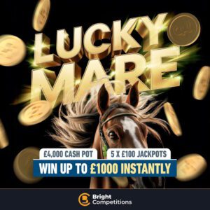 Lucky Mare - £4,000 Cash Pot - Instant Wins & 5x £100 Cash Jackpots