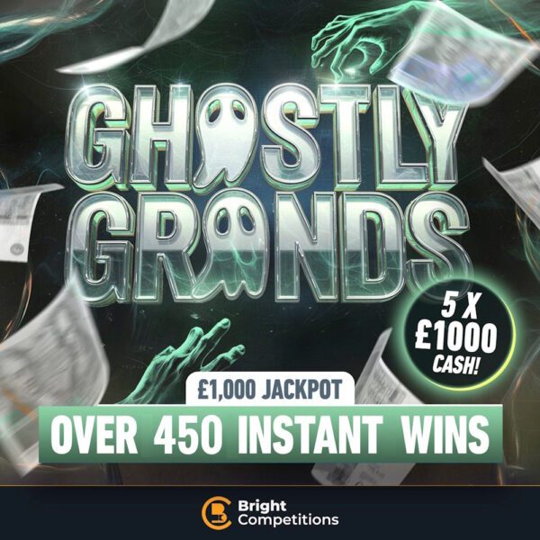 Ghostly Grands - 468 Instant Cash Wins & £1,000 Jackpot