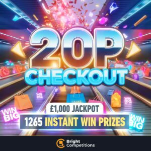 The 20p Checkout! – 1,265 Instant Wins & £1,000 Jackpot - 20p