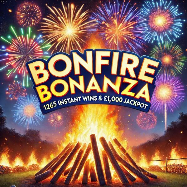 Bonfire Bonanza – 1,265 Instant Wins & £1,000 Jackpot - 20p