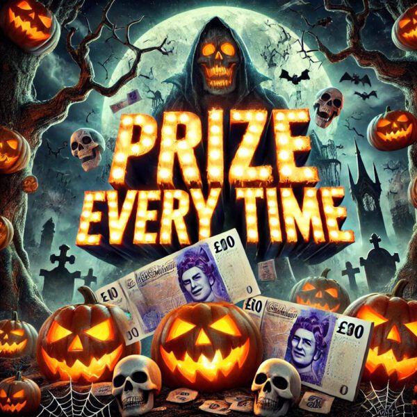 Halloween Prize Every Time – Every Ticket is a Winner! – 99p