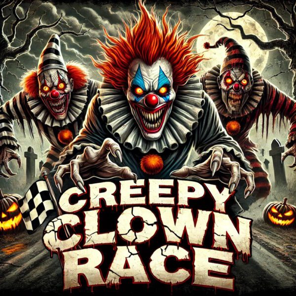 Creepy Clown Race! 200 Instant Wins & 3 Clowns To Be Found & £50 Main Prize