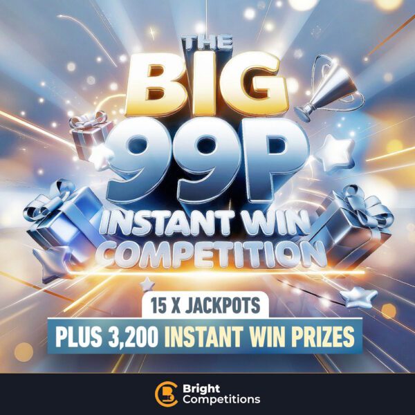 The BIG 99p Comp - 3,200 Instant Wins & 15x Jackpots