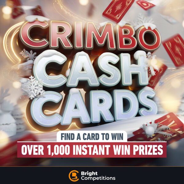 Crimbo Cash Cards - 1052 Instant Cash Wins & £1,000 Jackpot