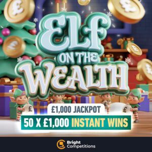 Elf on the Wealth - 50x £1,000 INSTANT WINS & £1,000 JACKPOT