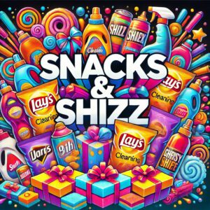 Snacks & Shizz! 50 Instant Wins & £50 Supermarket Voucher Main Prize