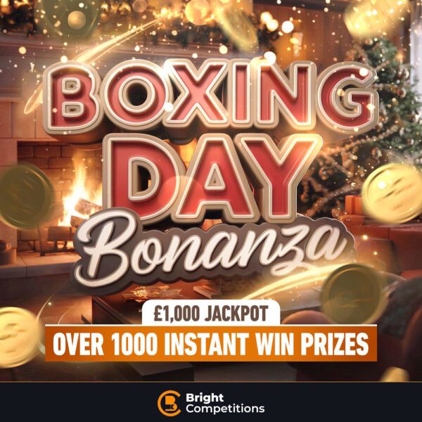 Boxing Day Bonanza – 1,142 Instant Wins & £1,000 Jackpot - 35p