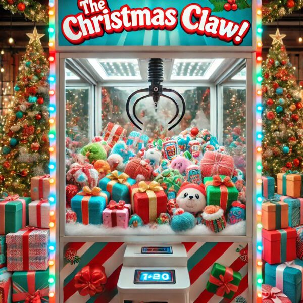 The Christmas Claw! - 640 Instant Wins, 5 Claws & £50 Jackpot - 50p Per Ticket