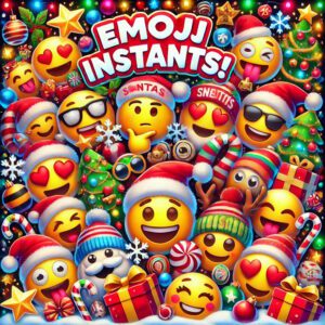 Christmas emoji instants! 609 Instant Wins - 60p Per Ticket