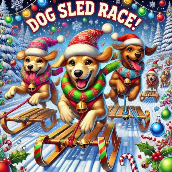 Dog Sled Race! 200 Instant Wins & 3 Dog Sleds To Be Found & £50 Main Prize