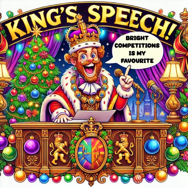 King's Speech! 45 Cash Instant Wins & £50 Jackpot