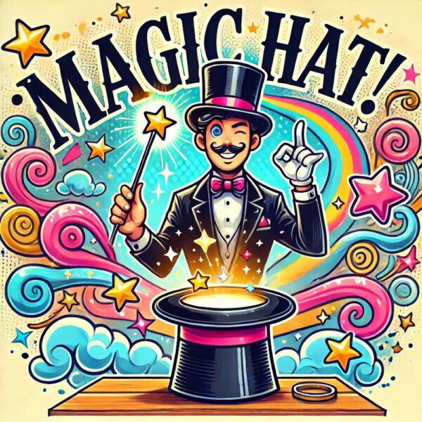 Magic Hat! - 340 Instant Wins, 5 Magic Hats & £50 Jackpot - 50p Per Ticket