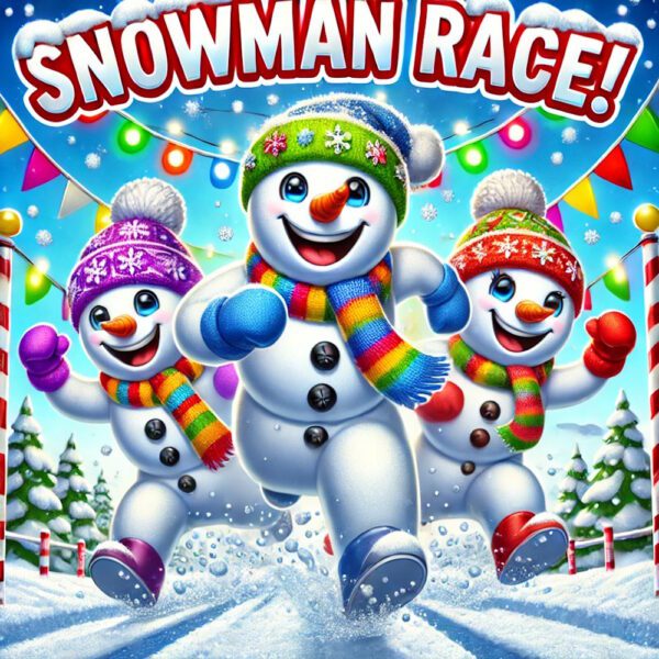 Snowman Race! 54 Instant Wins & 3 Snowmen To Be Found & £50 Main Prize