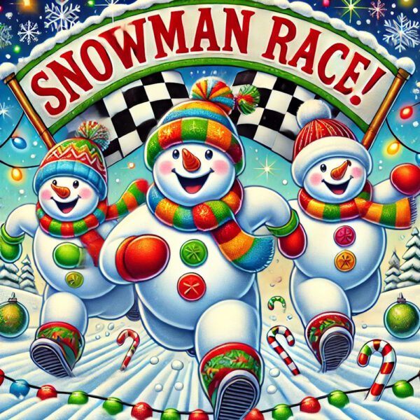 Snowman Race! 200 Instant Wins & 3 Snowmen To Be Found & £50 Main Prize