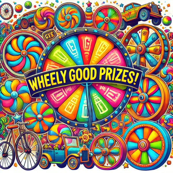 Wheely Good Prizes! - 279 Instant Wins, 4 Spins & £50 Main Prize